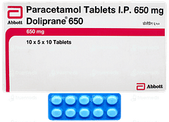 Doliprane 650 Tablet 10