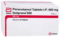Doliprane 650 Tablet 10 Doliprane 650 Tablet 10
