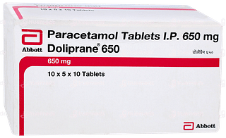 Doliprane 650 Tablet 10