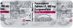 Doliprane 650 Tablet 10 Doliprane 650 Tablet 10