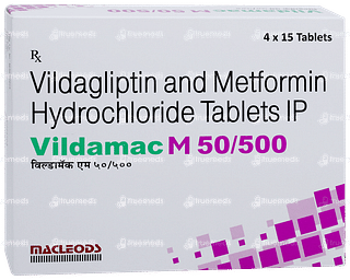 Vildamac M 50/500 Tablet 15