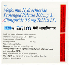 Semi Amaryl M Tablet 10 Semi Amaryl M Tablet 10