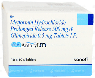 Semi Amaryl M Tablet 10