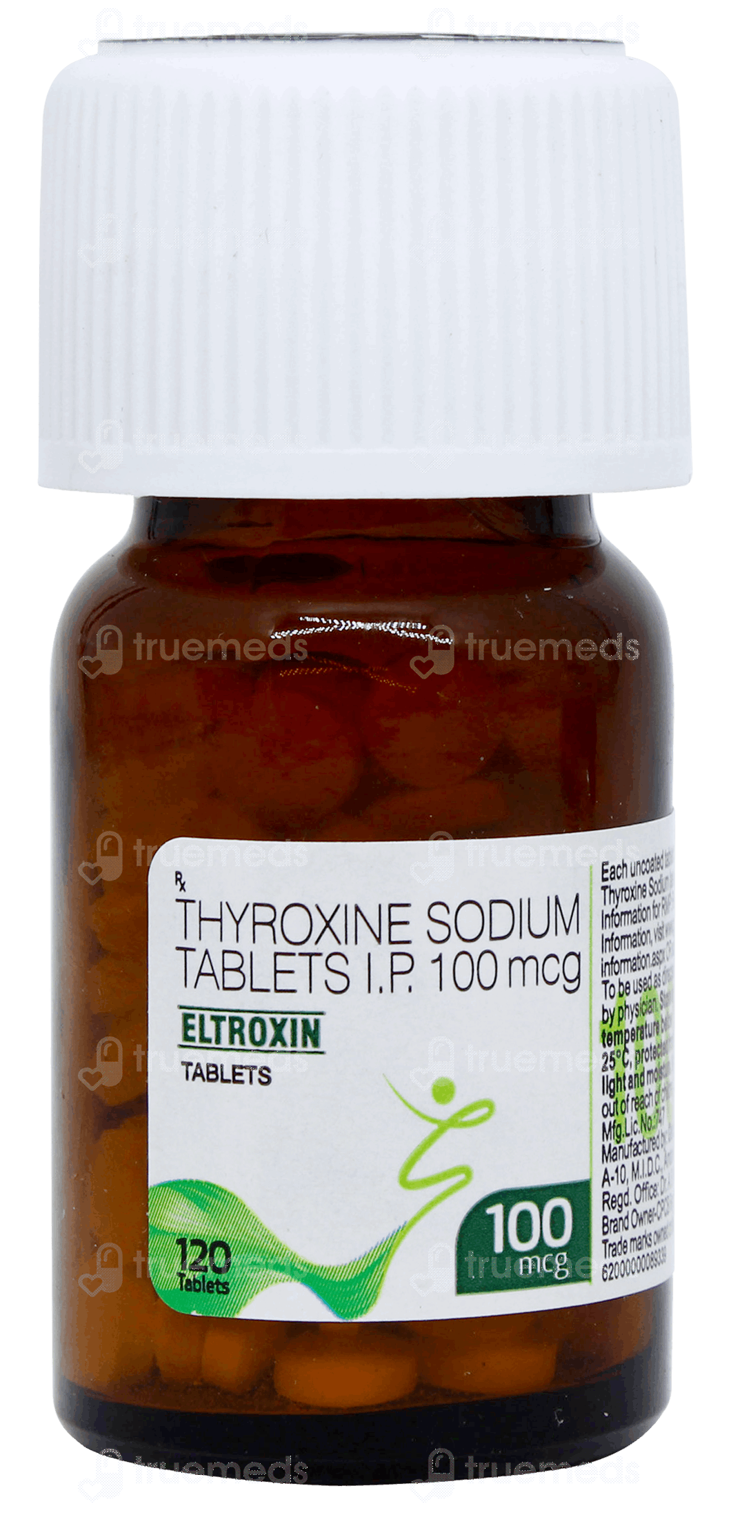 Eltroxin 100Mcg Tablet 120
