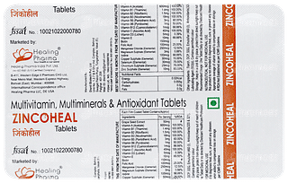 Zincoheal Tablet 15