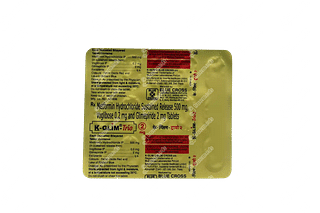 K Glim Trio 0.2/500/2 MG Tablet Sr 15