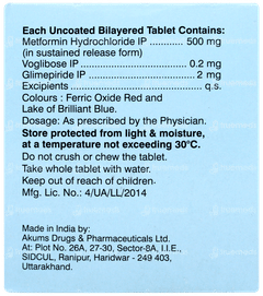 K Glim Trio 2mg Tablet 15 K Glim Trio 2mg Tablet 15
