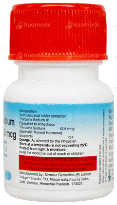 Thyroup 12.5 Tablet 120 Thyroup 12.5 Tablet 120