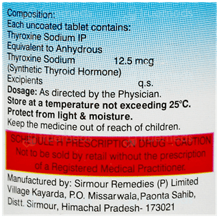 Thyroup 12.5 Tablet 120