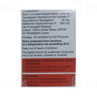 Glipsov M 20/500 Tablet Pr 15