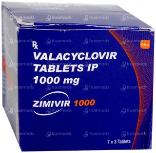 Zimivir 1000 Tablet 3