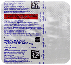 Zimivir 1000 Tablet 3 Zimivir 1000 Tablet 3
