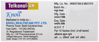 Telkonol Ah Tablet 10