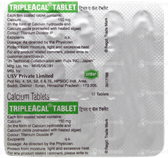 Tripleacal Tablet 15 Tripleacal Tablet 15