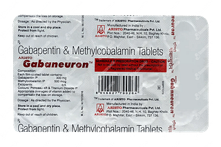 Gabaneuron 300 Mg/500 MCG Tablet 15