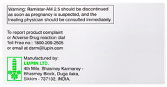 Ramistar Am 5 Tablet 15 Ramistar Am 5 Tablet 15
