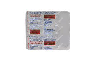 Glucorylmv 0.3/500/1 MG Tablet Sr 15