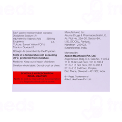 Valance 250 Tablet 15