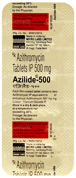 Azilide 500 Tablet 5