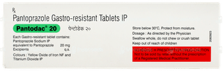 Pantodac 20 Tablet 15