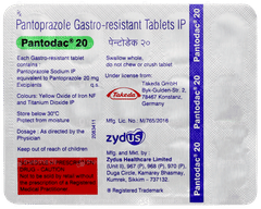 Pantodac 20 Tablet 15