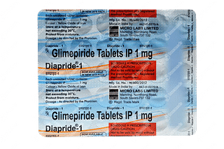 Diapride 1 MG Tablet 30