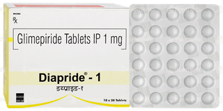 Diapride 1 Tablet 30