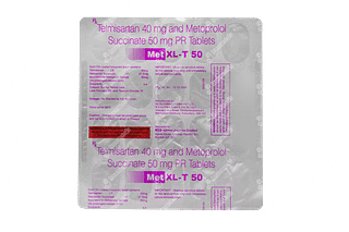 Met Xl T 40/50 MG Tablet 20