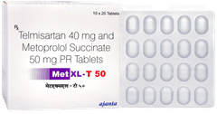 Met Xl T 50 Tablet 20