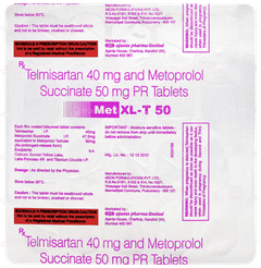 Met Xl T 50 Tablet 20