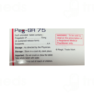 Peg Sr 75 Tablet 10