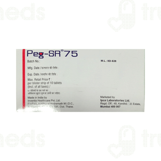 Peg Sr 75 Tablet 10