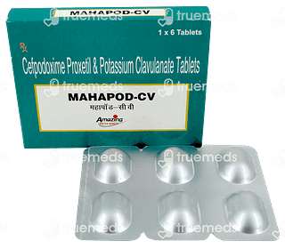 Mahapod Cv 200/125 MG Tablet 6