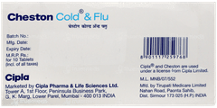 Cheston Cold & Flu Tablet 10