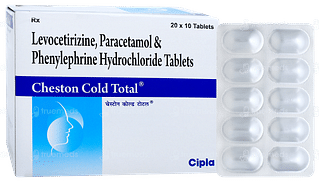 Cheston Cold Total Tablet 10