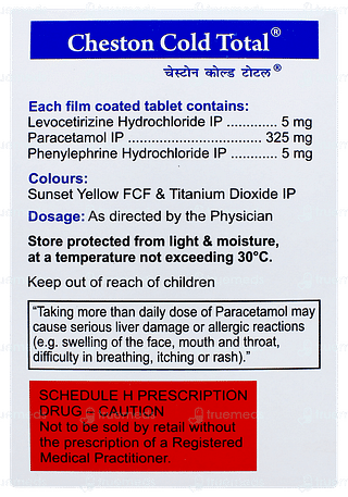 Cheston Cold Total Tablet 10