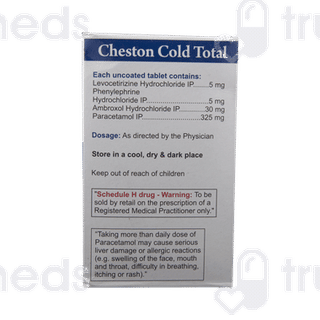 Cheston Cold Total Tablet 10