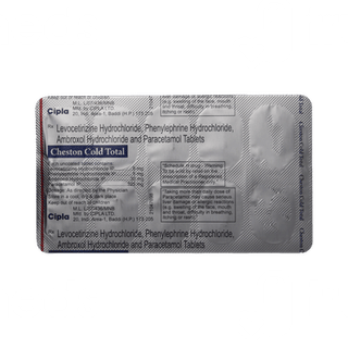 Cheston Cold Total Tablet 10