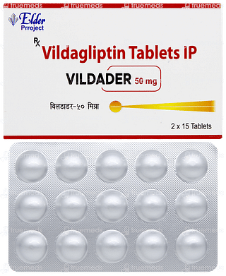 Vildader 50mg Tablet 15