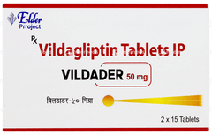 Vildader 50mg Tablet 15 Vildader 50mg Tablet 15