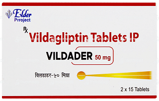 Vildader 50mg Tablet 15