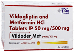 Vildader Met 50mg/500mg Tablet 15