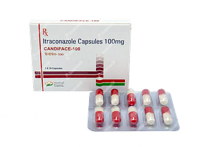 Candiface 100 MG Capsule 10