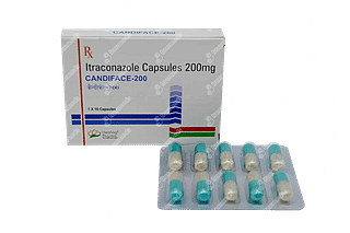 Candiface 200 MG Capsule 10