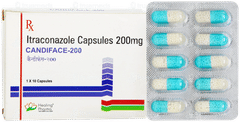 Candiface 200 Capsule 10