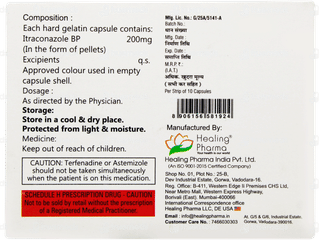 Candiface 200 Capsule 10