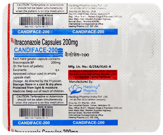 Candiface 200 Capsule 10