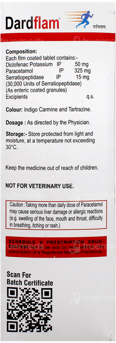 Dardflam Tablet 10 Dardflam Tablet 10