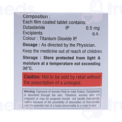 Dutaheal 0.5Mg Tablet 10 Dutaheal 0.5Mg Tablet 10