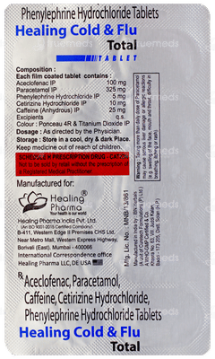Healing Cold & Flu Total Tablet 10